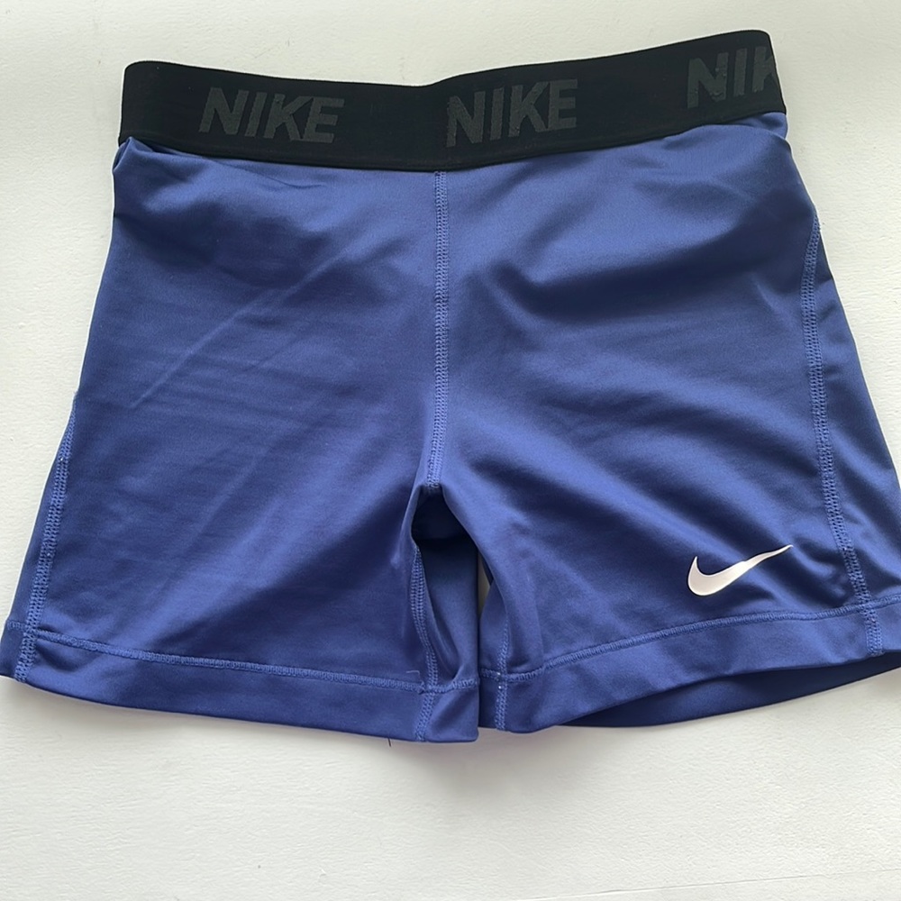 Blue/purple nike pros